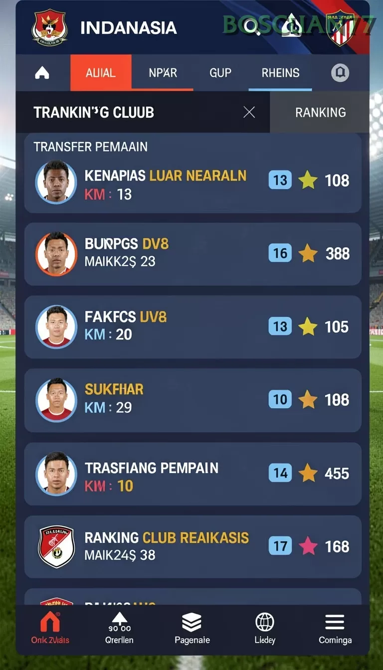 Cuplikan layar RP66 — halaman utama