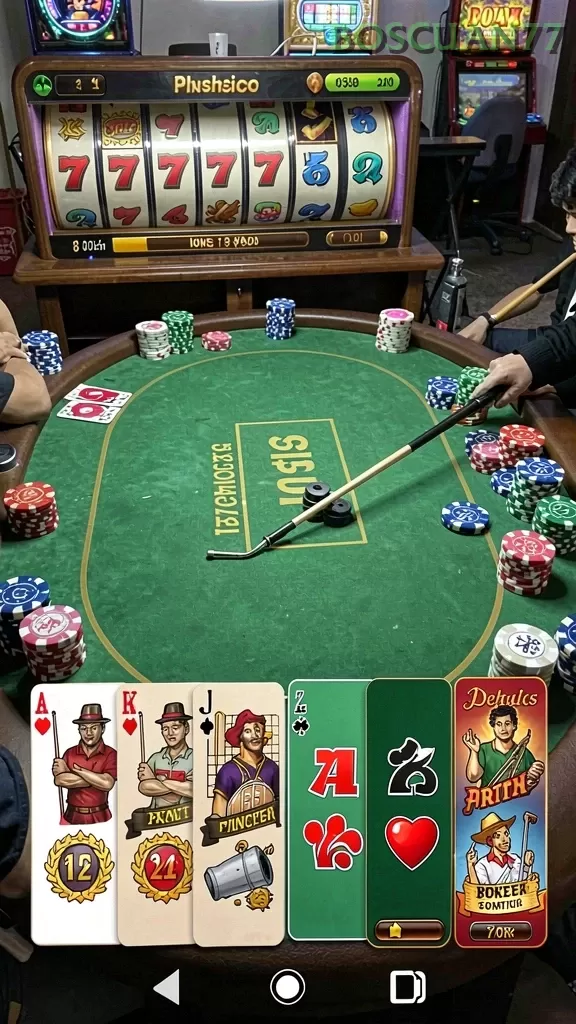 Cuplikan layar LUCKYDF — aktivitas