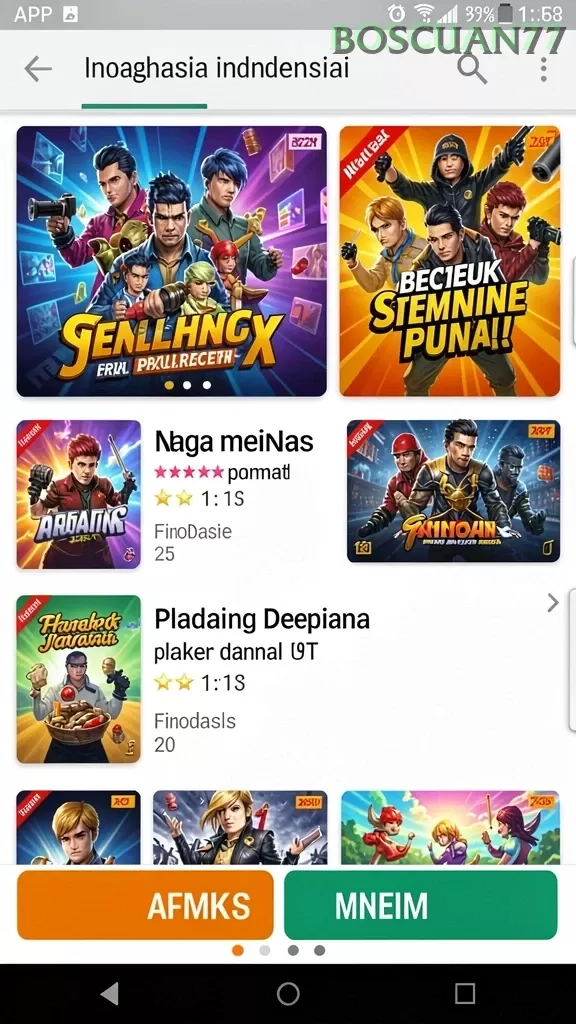 Cuplikan layar MAJ777 — halaman utama